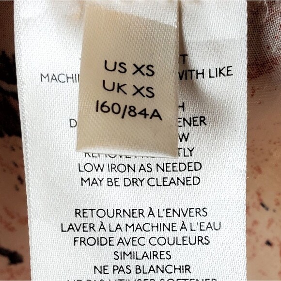 WE THE FREE Floral Pattern Button Down Blouse Size XS - Picture 4 of 8